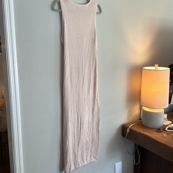 ASOS light Pink Cutout Knit Dress bodycon​ - Picture 3 of 3